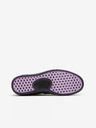 Vans Lila und schwarze Herren-Sneakers mit Wildleder-Details VANS Lowland CC