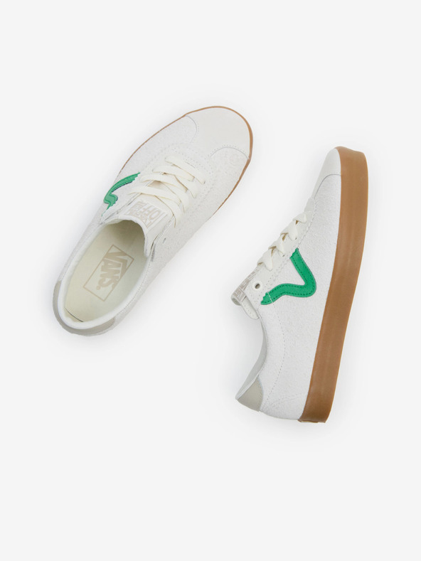 Vans Weiße Damen-Sneaker aus Wildleder VANS Sport Low