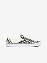Vans Schwarz und creme gemusterte Slip On Sneakers Vans Classic Slip On