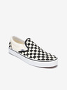 Vans Schwarz und creme gemusterte Slip On Sneakers Vans Classic Slip On
