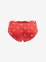 Puma Set aus zwei roten Puma Cat Logo Hosen für Damen
