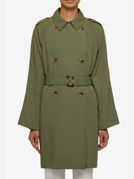 Geox Khaki Damen Trenchcoat Geox