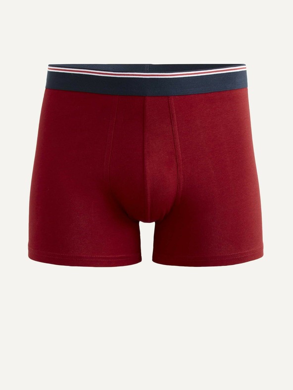Celio Rote Herren-Boxershorts Celio Mike