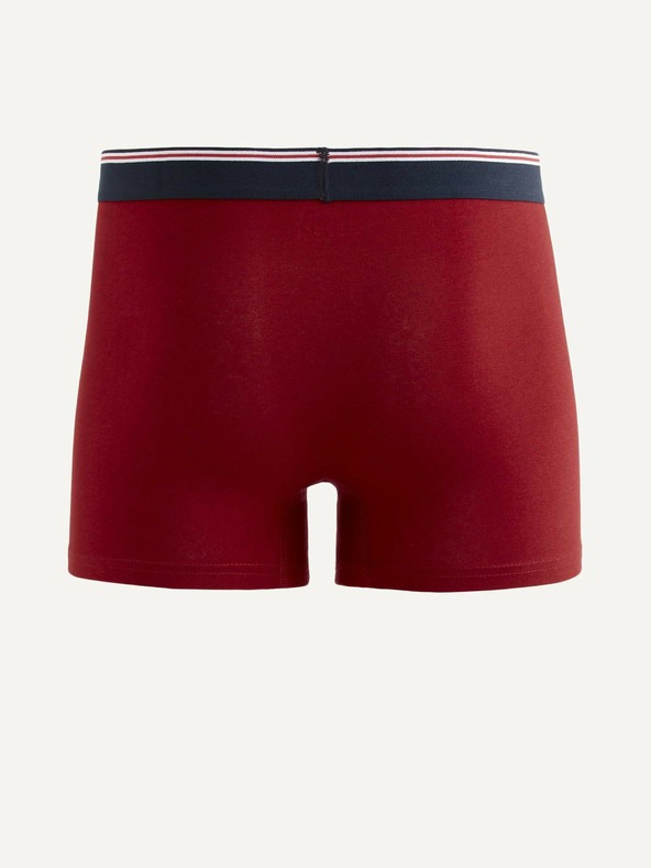 Celio Rote Herren-Boxershorts Celio Mike