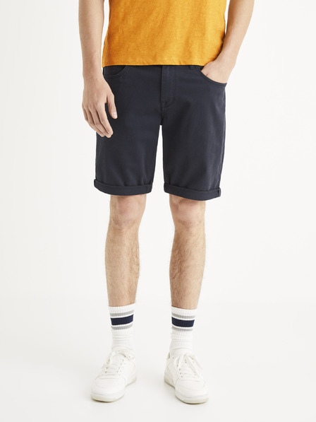 Celio Dunkelblaue Herren-Shorts Celio Mohitobm
