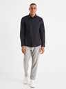 Celio Schwarzes formelles Hemd für Herren Celio Varegu