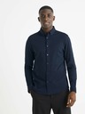 Celio Dunkelblau Herren Celio Bapik Hemd