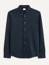 Celio Dunkelblau Herren Celio Bapik Hemd