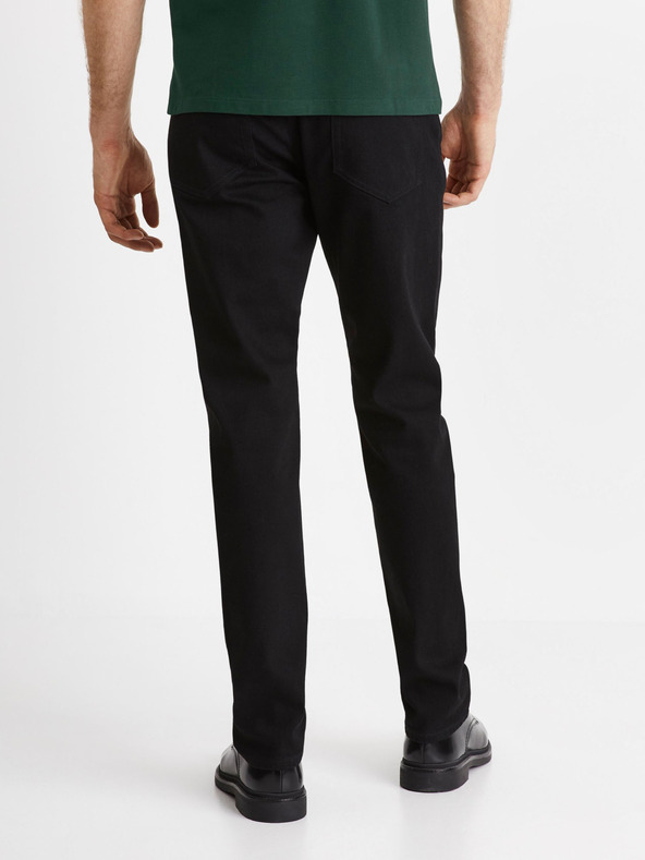 Celio Schwarze Herren Jeans Celio Straight Fit