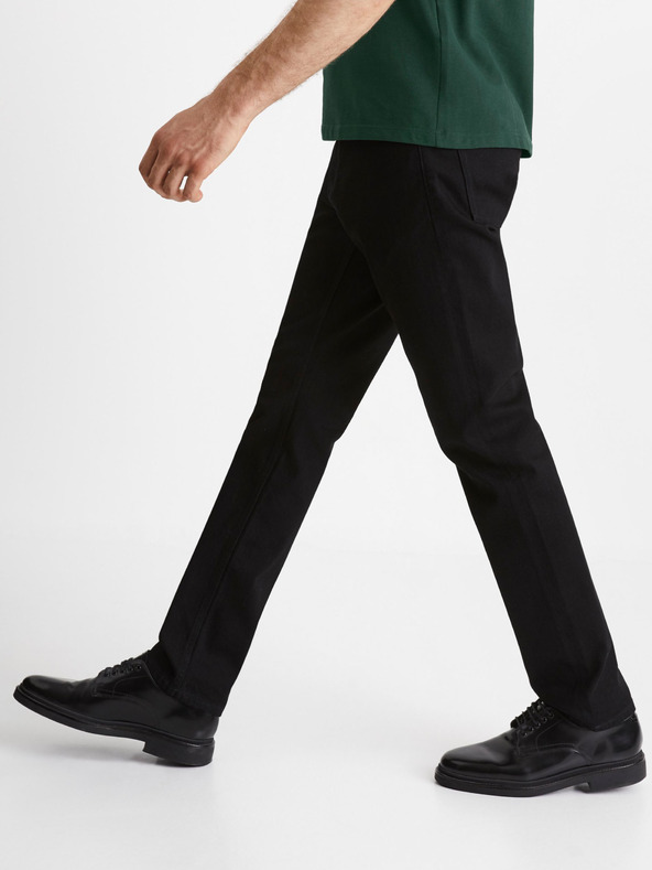 Celio Schwarze Herren Jeans Celio Straight Fit