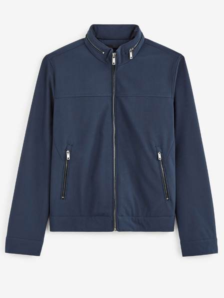 Celio Dunkelblaue wasserdichte Herrenjacke Celio Cuprado