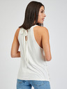 Orsay Weißes Damen-Spitzen-Tank-Top ORSAY