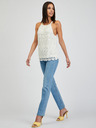 Orsay Weißes Damen-Spitzen-Tank-Top ORSAY