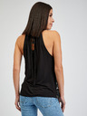 Orsay Schwarzes Damen-Spitzen-Tank-Top ORSAY