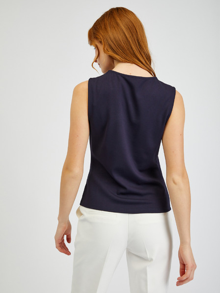 Orsay Dunkelblaues Damen-T-Shirt ORSAY