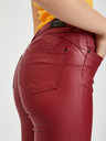 Orsay Burgunderrote skinny fit Damenhose ORSAY