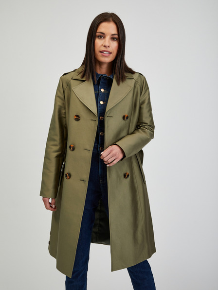 Orsay Khakifarbener Damen-Trenchcoat ORSAY