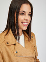 Orsay Tina hellbrauner Damen-Parka in Wildlederoptik ORSAY