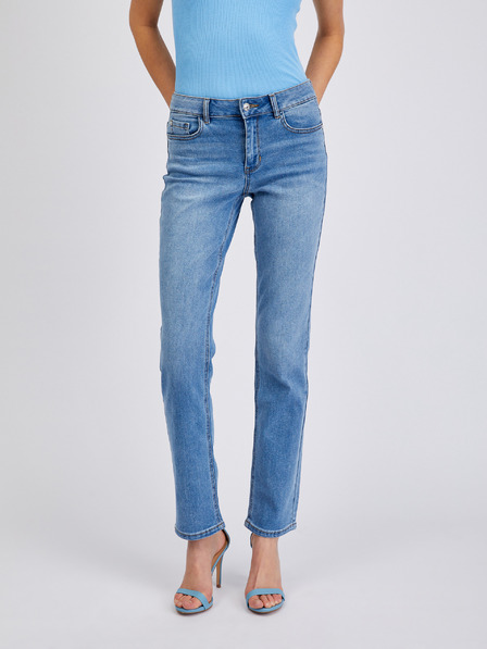 Orsay Hellblaue Straight-Fit-Jeans Damen ORSAY
