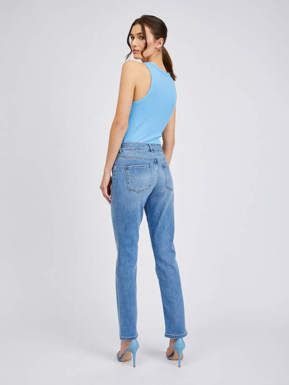 Orsay Hellblaue Straight-Fit-Jeans Damen ORSAY