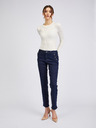 Orsay Dunkelblaue Straight Fit Jeans für Damen ORSAY