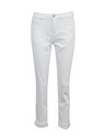 Orsay Weiße verkürzte Damen Boyfriend-Jeans ORSAY
