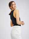 Orsay Weiße Cropped Mom Fit Damenjeans ORSAY