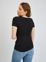 Orsay Schwarzes Damen Basic T-Shirt von ORSAY