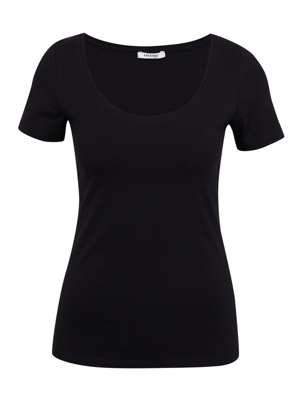 Orsay Schwarzes Damen Basic T-Shirt von ORSAY