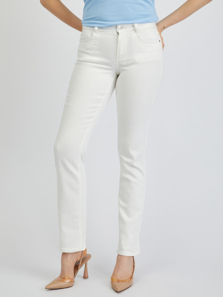 Orsay Weiße Damenjeans mit gerader Passform ORSAY