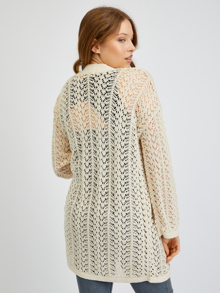 Orsay Weiße Damen-Strickjacke ORSAY