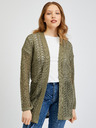 Orsay Khaki Damen Strickjacke ORSAY
