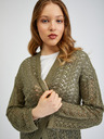 Orsay Khaki Damen Strickjacke ORSAY