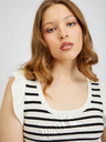 Orsay Schwarz-weiß gestreiftes Damen-T-Shirt ORSAY