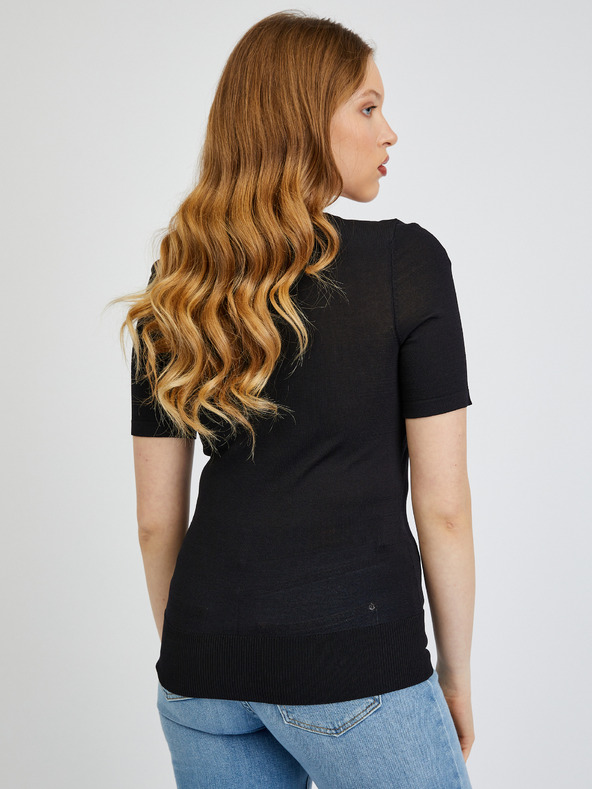 Orsay Schwarzes Damen-Pullover-Shirt ORSAY