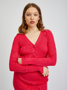 Orsay Dunkelrosa Damen Strickjacke ORSAY