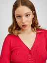 Orsay Dunkelrosa Damen Strickjacke ORSAY