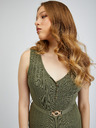 Orsay Khakifarbenes Damen-Pullover-Kleid ORSAY