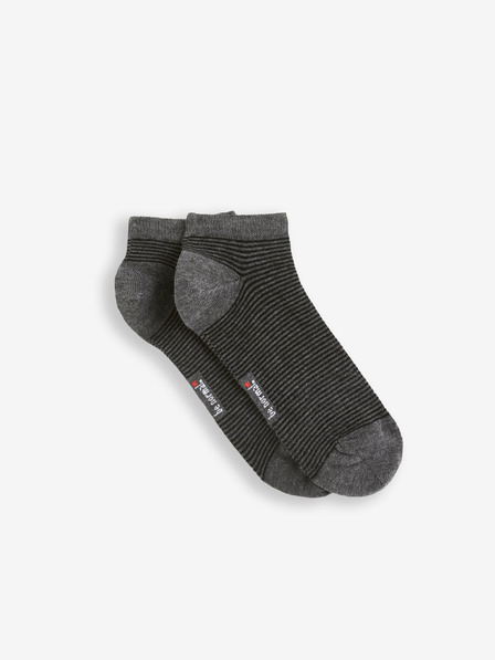Celio Dunkelgraue gestreifte Herrensocken Celio Difunray