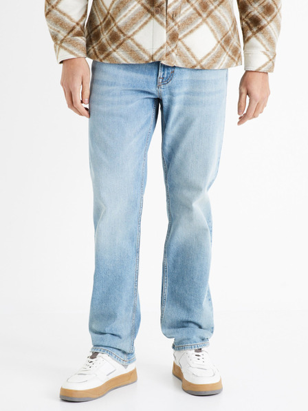 Celio Hellblaue Herrenjeans mit gerader Passform Celio C15 Dostra15