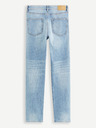 Celio Hellblaue Herrenjeans mit gerader Passform Celio C15 Dostra15