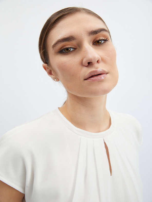 Orsay Weiße Damen Bluse ORSAY