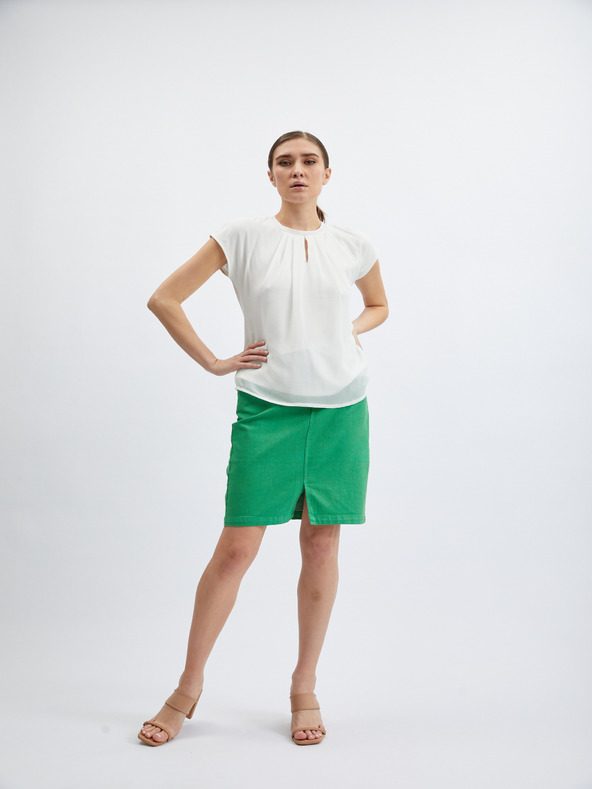 Orsay Weiße Damen Bluse ORSAY