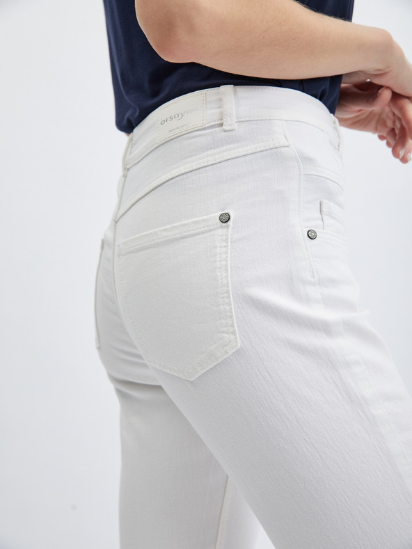 Orsay Weiße Skinny Fit Jeans für Damen ORSAY