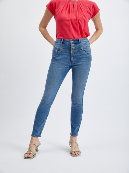 Orsay Blaue Damen Skinny Fit Jeans ORSAY