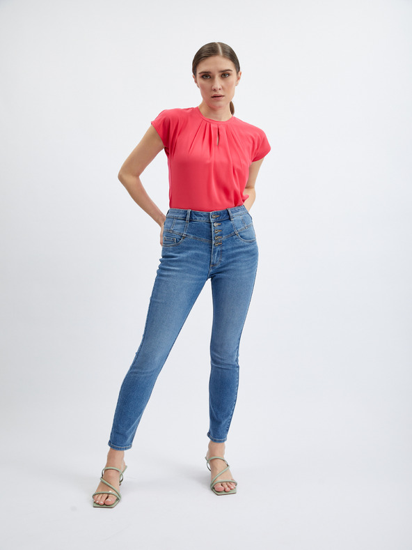 Orsay Blaue Damen Skinny Fit Jeans ORSAY