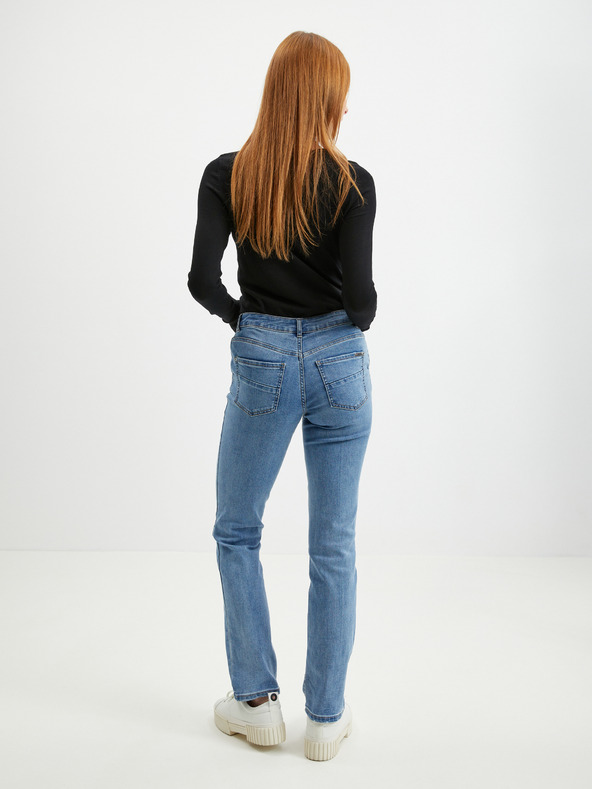Orsay Hellblaue Straight-Fit-Jeans Damen ORSAY
