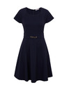 Orsay Dunkelblaues Damenkleid mit Gürtel ORSAY