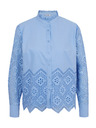 Orsay Hellblaue Damenbluse mit dekorativen Details ORSAY