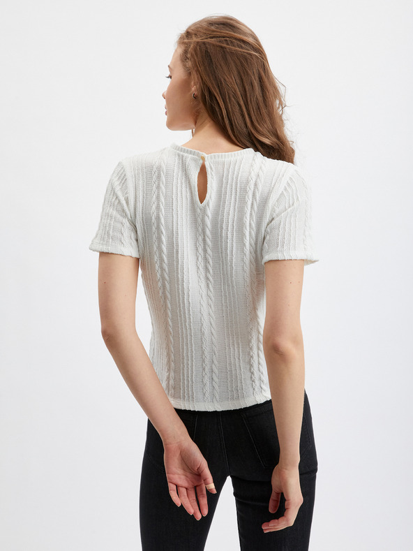 Orsay Weiße Damen Bluse ORSAY